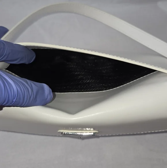 Prada Cleo Flap Leather Handbag - Picture 11 of 16